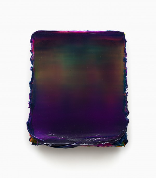 Lev Khesin "Isse", 65 x 57,5 cm, Silikon und Pigmente auf Träger, 2015