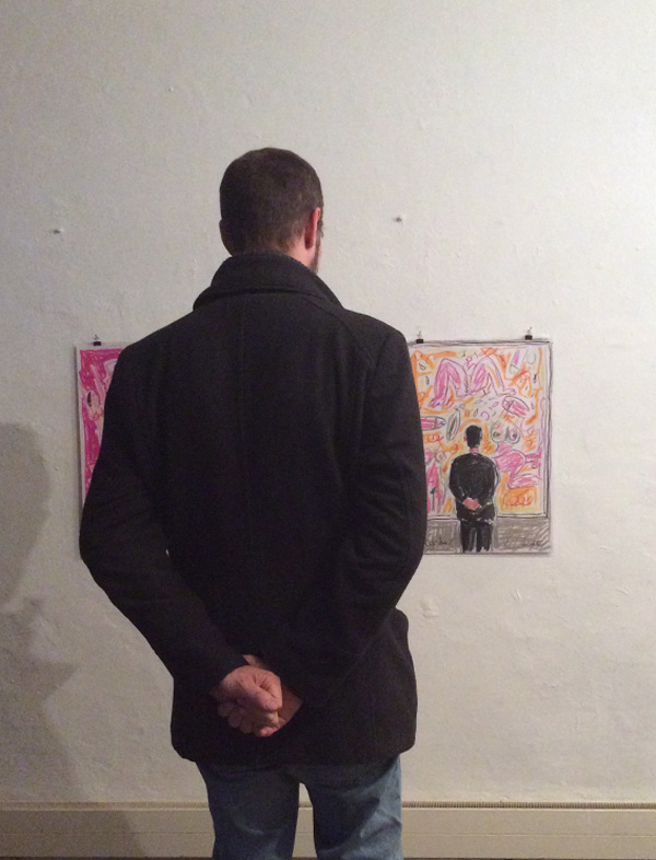 Ausstellungsansicht "Dan Reeder: anything goes", Galerie Bernsteinzimmer, 2016