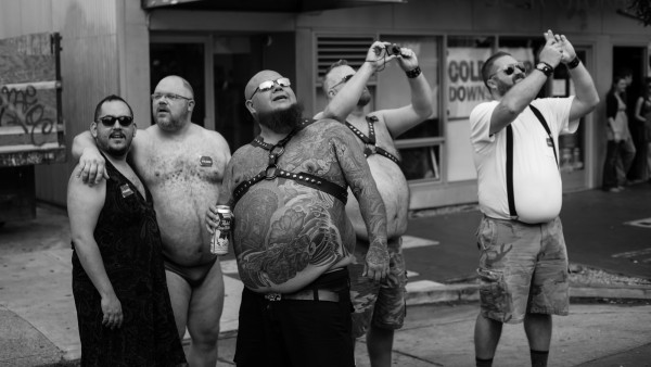 Naked Men in the Folsom Street Fair © Michael Osei-Ampadu