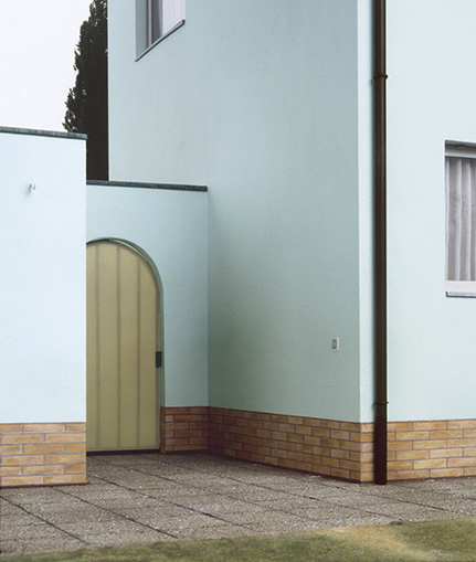 Oliver Boberg: Garteneingang, 2001, 94x83,5cm, Lambdaprint