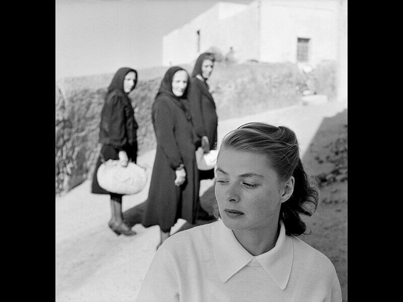 Gordon Parks: Ingrid Bergman at Stromboli, Stromboli, Italy  © The Gordon Parks Foundation