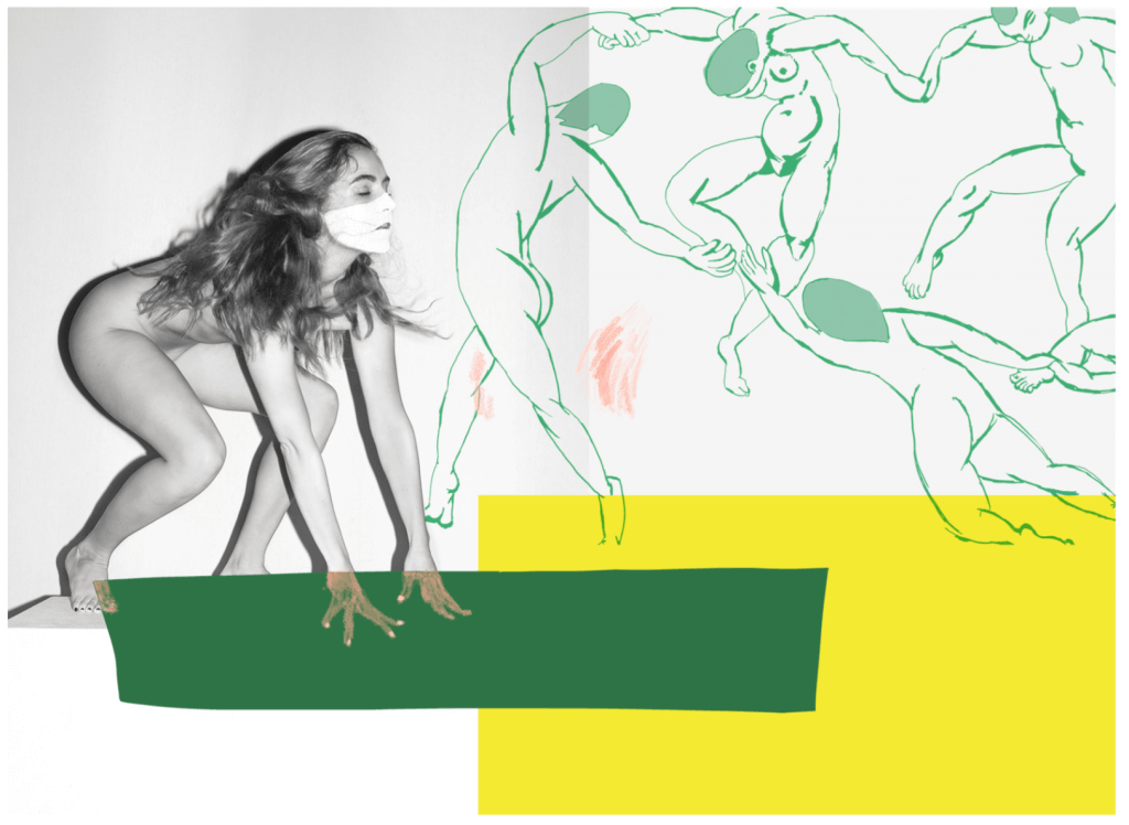 Esteban Schimpf: Bonnie (Dance after Matisse), 2016, Archival pigment print, 112 x 179 cm.