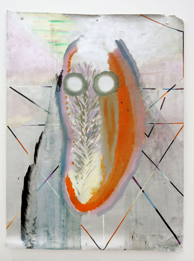 Kerstin Brätsch: Untitled, 2007 „Psychic“-Serie, Sammlung der Künstlerin, Courtesy die Künstlerin und Gavin Brown's enterprise, New York / Rom © Kerstin Brätsch.
