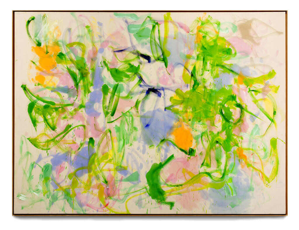 Winnie Seifert: Meadows, 2018, Öl auf Leinwand. 170 x 230 cm.