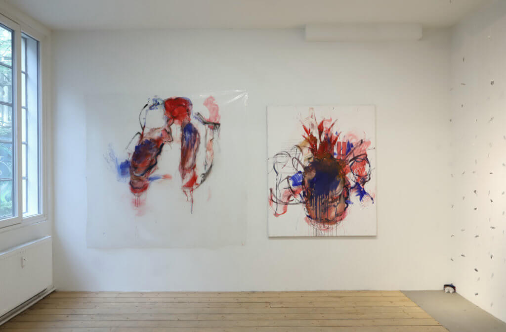 Ausstellungsansicht "body redivined" mit Arbeiten von dagmar Rauwald
