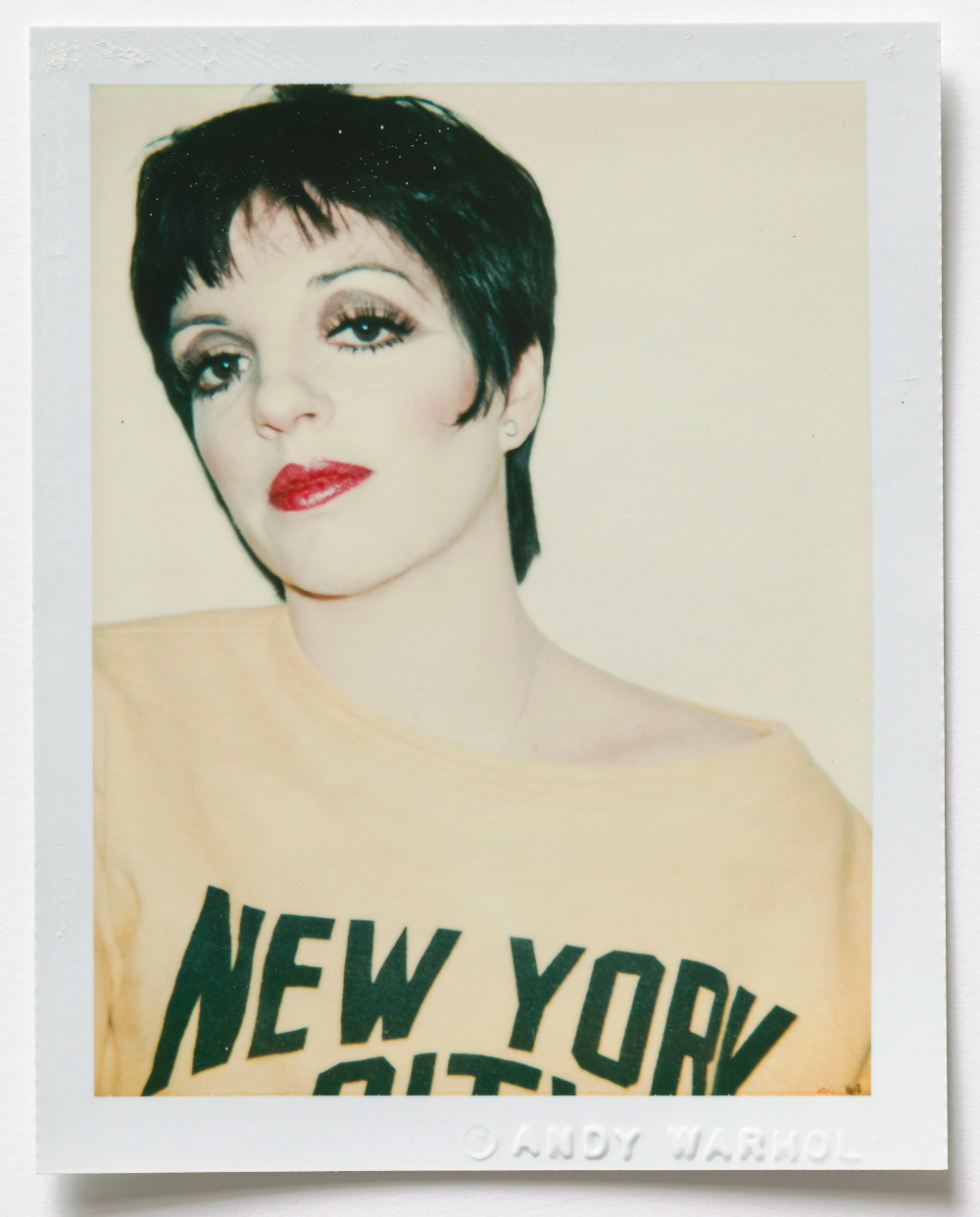 Andy Warhol "Liza Minelli". © 2016 The Andy Warhol Foundation for the Visual Arts, Inc. / Artists Rights Society (ARS), New York, Courtesy Galerie Bastian, Berlin.