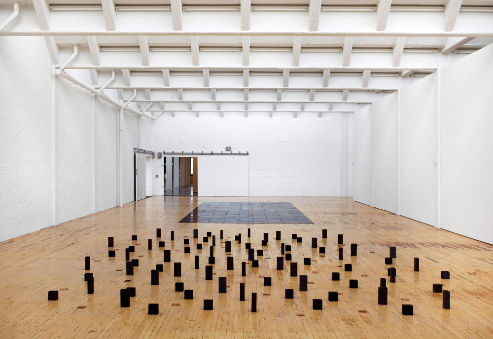 Installation view, Carl Andre: Sculpture as Place, 1958–2010, Dia:Beacon, Riggio Galleries, Beacon, New York. May 5, 2014–March 2, 2015. Art © Carl Andre/Licensed by VAGA, New York, NY. Photo: Bill Jacobson Studio, New York.
