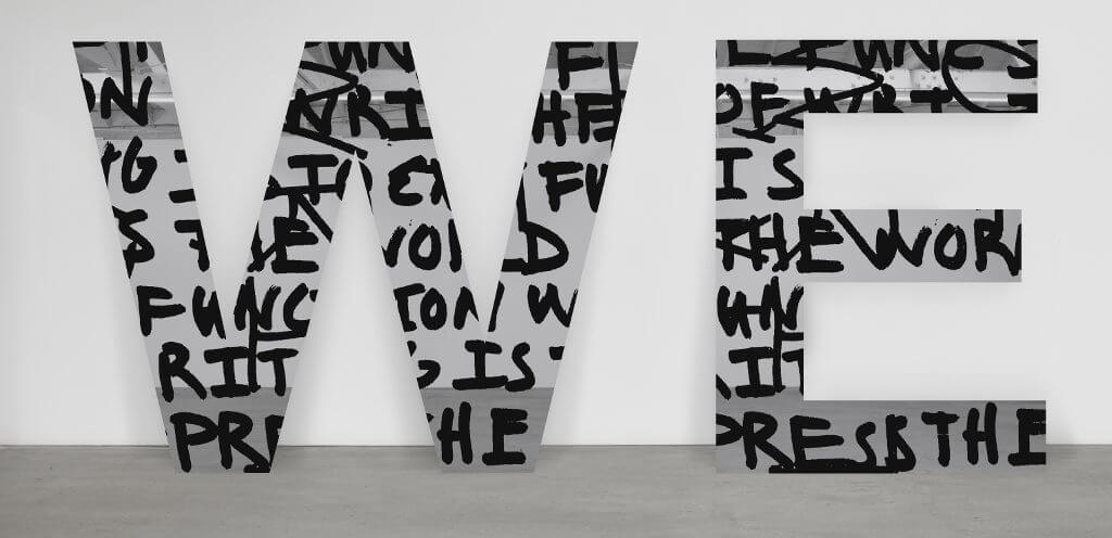 Adam Pendleton, WE (we are not successive), 2015, © KW Institute for Contemporary Art.