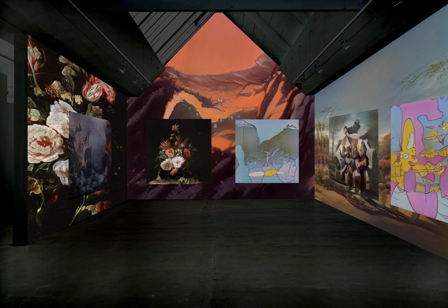 Damien Roach New Viewings #37, curated by David Thorp Installation view, 2021 Courtesy Galerie Barbara Thumm.